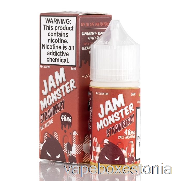 Vape Box Estonia Maasikas - Moos Monster Salts - 30ml 48mg